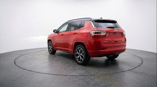 Red Hot Pearlcoat 2025 Jeep Compass Limited