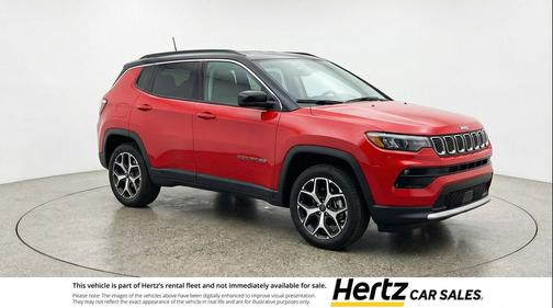 Red Hot Pearlcoat 2025 Jeep Compass Limited