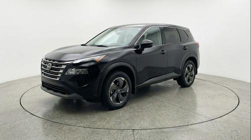 Super Black 2025 Nissan Rogue SV