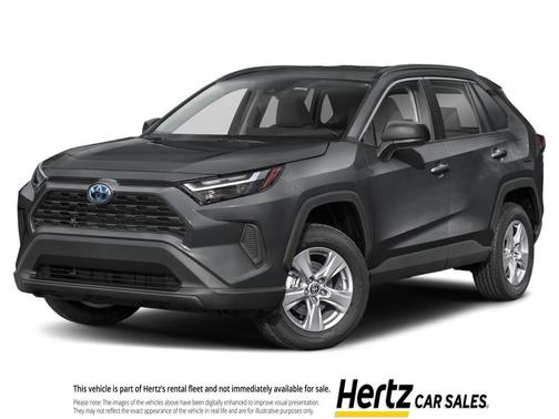 Magnetic Gray Metallic 2025 Toyota RAV4 Hybrid LE