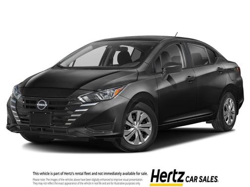 Super Black 2024 Nissan Versa 1.6 S