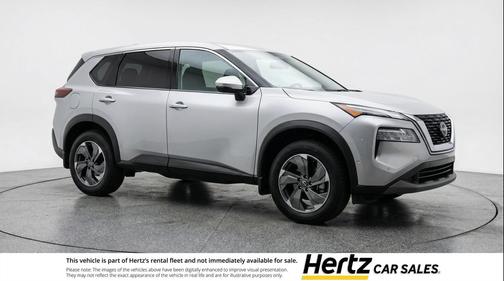 Brilliant Silver Metallic 2025 Nissan Rogue SV
