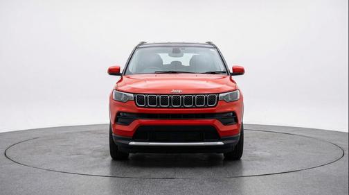 Red Hot Pearlcoat 2025 Jeep Compass Limited