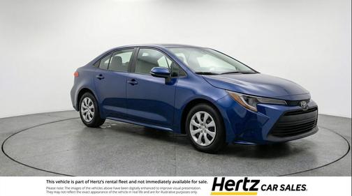 Blueprint 2025 Toyota Corolla LE