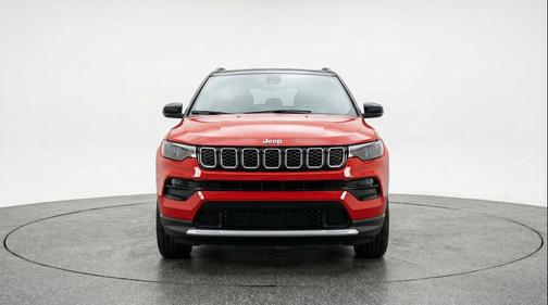 Red Hot Pearlcoat 2025 Jeep Compass Limited