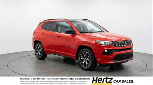 Red Hot Pearlcoat 2025 Jeep Compass Limited