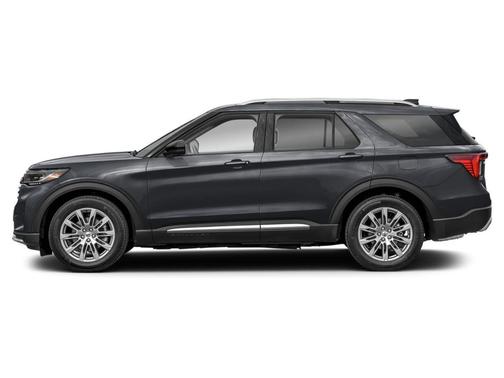 Agate Black Metallic 2026 Ford Explorer Platinum
