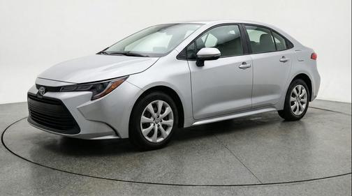 Classic Silver Metallic 2025 Toyota Corolla LE