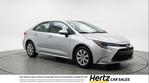Classic Silver Metallic 2025 Toyota Corolla LE