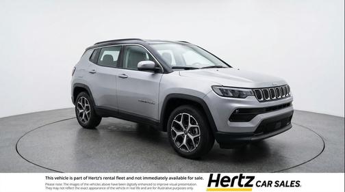 Silver Zynith Metallic Clearcoat 2025 Jeep Compass Limited