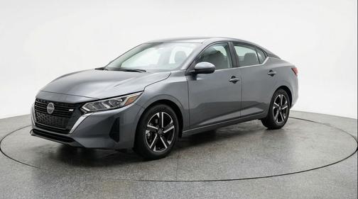 Gun Metallic 2025 Nissan Sentra SV