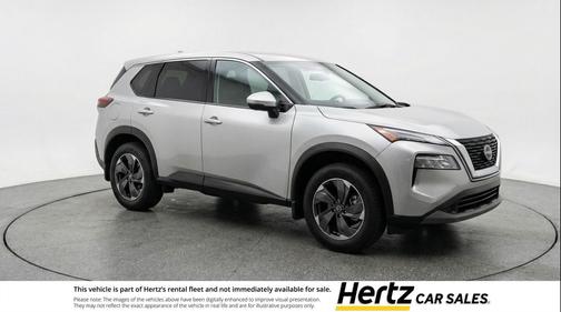 Brilliant Silver Metallic 2025 Nissan Rogue SV