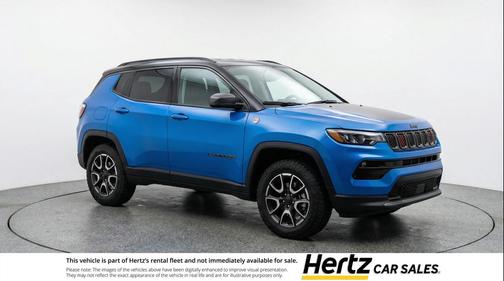 Hydro Blue Pearlcoat 2025 Jeep Compass Trailhawk