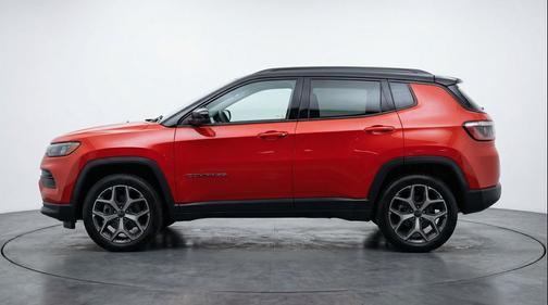Red Hot Pearlcoat 2025 Jeep Compass Limited