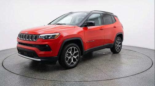 Red Hot Pearlcoat 2025 Jeep Compass Limited