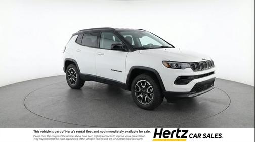 Bright White Clearcoat 2025 Jeep Compass Trailhawk