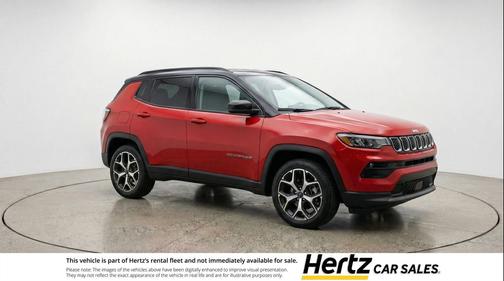 Red Hot Pearlcoat 2025 Jeep Compass Limited