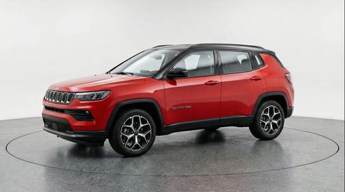Red Hot Pearlcoat 2025 Jeep Compass Limited