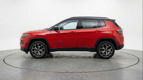 Red Hot Pearlcoat 2025 Jeep Compass Limited