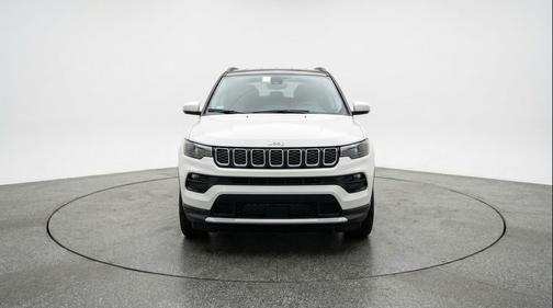 Bright White Clearcoat 2025 Jeep Compass Limited