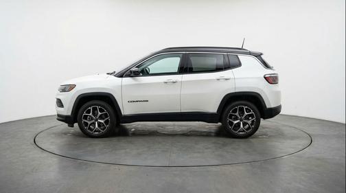 Bright White Clearcoat 2025 Jeep Compass Limited