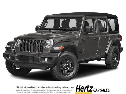 Granite Crystal Metallic Clearcoat 2025 Jeep Wrangler Sport S
