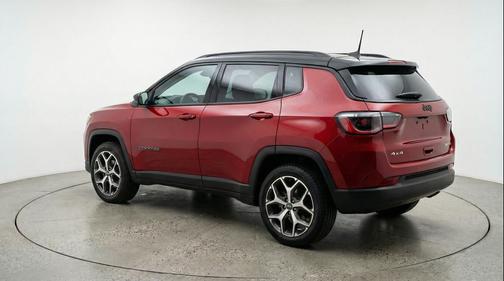 Red Hot Pearlcoat 2025 Jeep Compass Limited