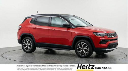 Red Hot Pearlcoat 2025 Jeep Compass Limited