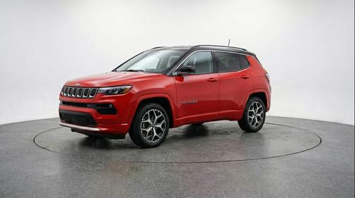 Red Hot Pearlcoat 2025 Jeep Compass Limited