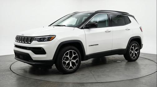 Bright White Clearcoat 2025 Jeep Compass Limited