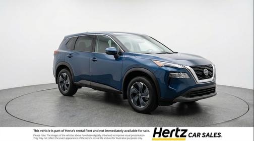 Deep Ocean Blue Pearl 2025 Nissan Rogue SV