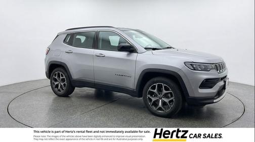 Silver Zynith Metallic Clearcoat 2025 Jeep Compass Limited
