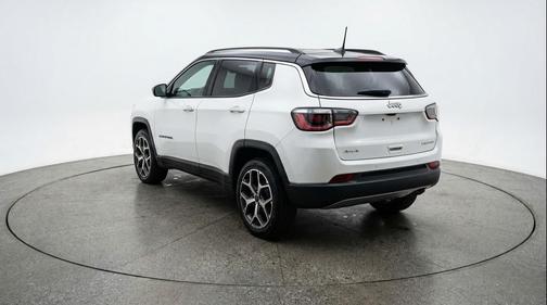 Bright White Clearcoat 2025 Jeep Compass Limited