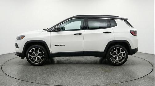 Bright White Clearcoat 2025 Jeep Compass Limited