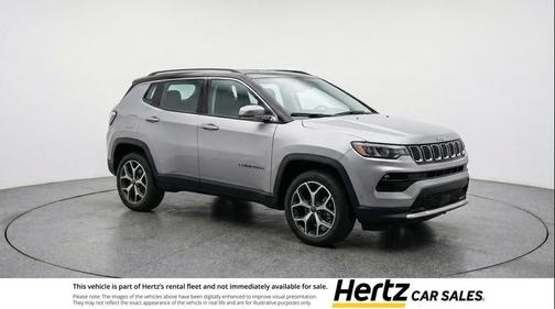 Silver Zynith Metallic Clearcoat 2025 Jeep Compass Limited