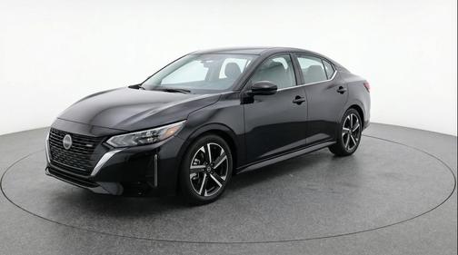 Super Black 2025 Nissan Sentra SV