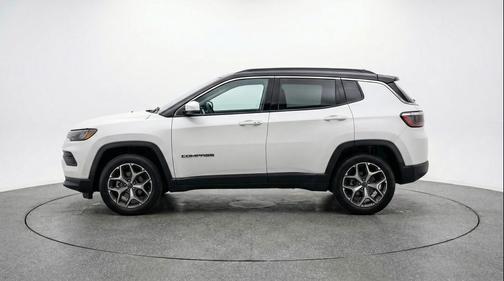 Bright White Clearcoat 2025 Jeep Compass Limited