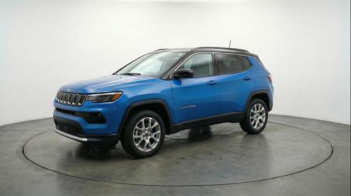 Hydro Blue Pearlcoat 2025 Jeep Compass Limited