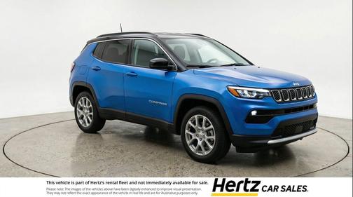 Hydro Blue Pearlcoat 2025 Jeep Compass Limited