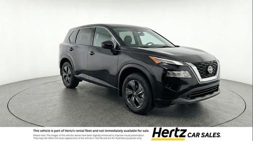 Super Black 2025 Nissan Rogue SV