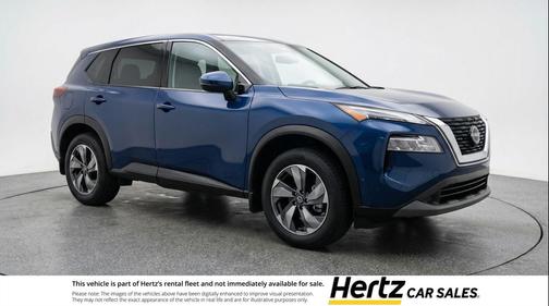Deep Ocean Blue Pearl 2025 Nissan Rogue SV