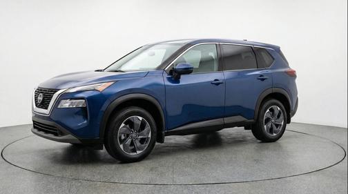 Deep Ocean Blue Pearl 2025 Nissan Rogue SV