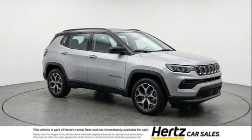 Silver Zynith Metallic Clearcoat 2025 Jeep Compass Limited