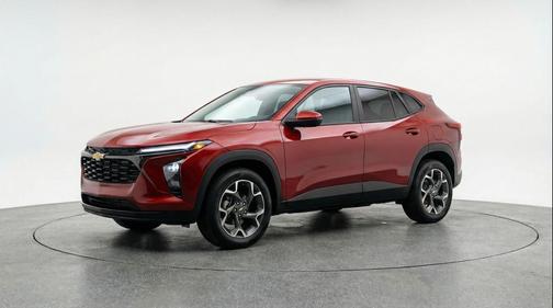 Crimson Metallic 2025 Chevrolet Trax LT
