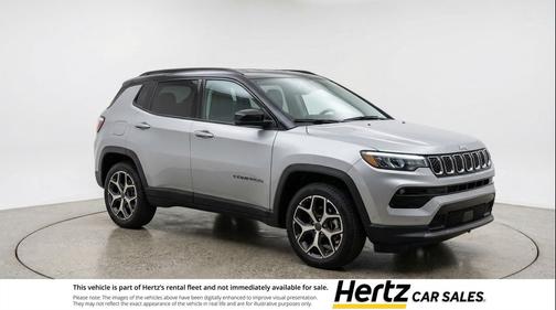 Silver Zynith Metallic Clearcoat 2025 Jeep Compass Limited