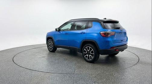 Hydro Blue Pearlcoat 2025 Jeep Compass Trailhawk