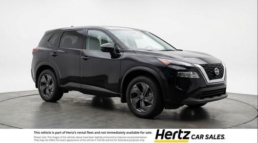Super Black 2025 Nissan Rogue SV
