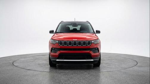 Red Hot Pearlcoat 2025 Jeep Compass Limited