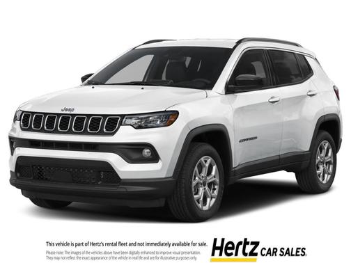 Bright White Clearcoat 2025 Jeep Compass Limited