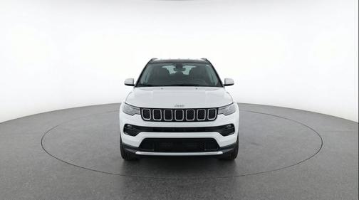 Bright White Clearcoat 2025 Jeep Compass Limited
